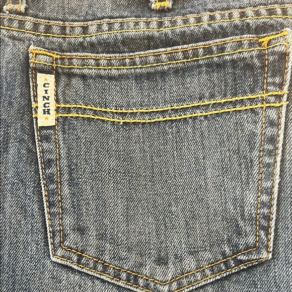 Cinch Men's White Label Mid Rise Relaxed Fit Straight Leg Jean 36x34 - Picture 3 of 10